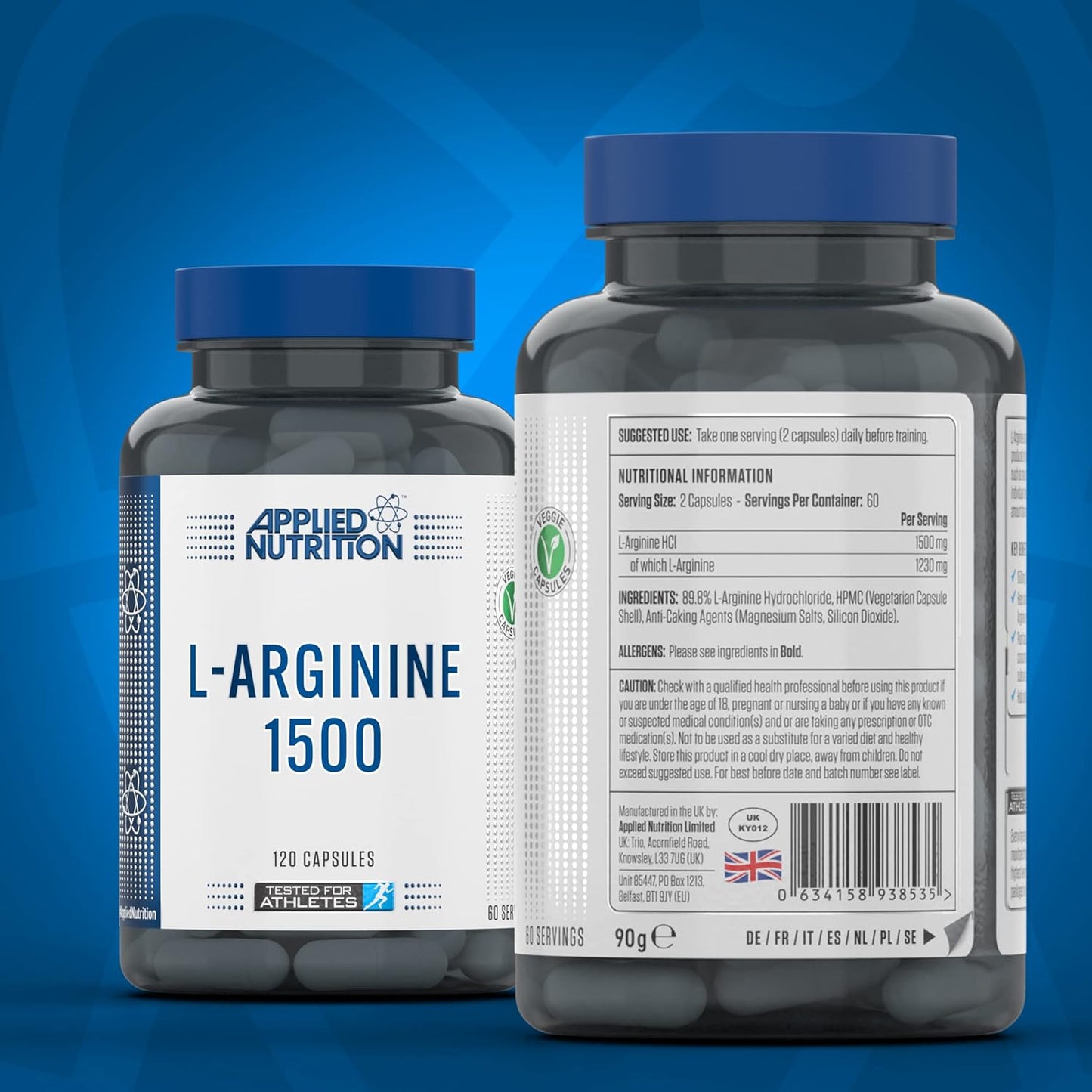 L-Arginine 1500 120 Caps