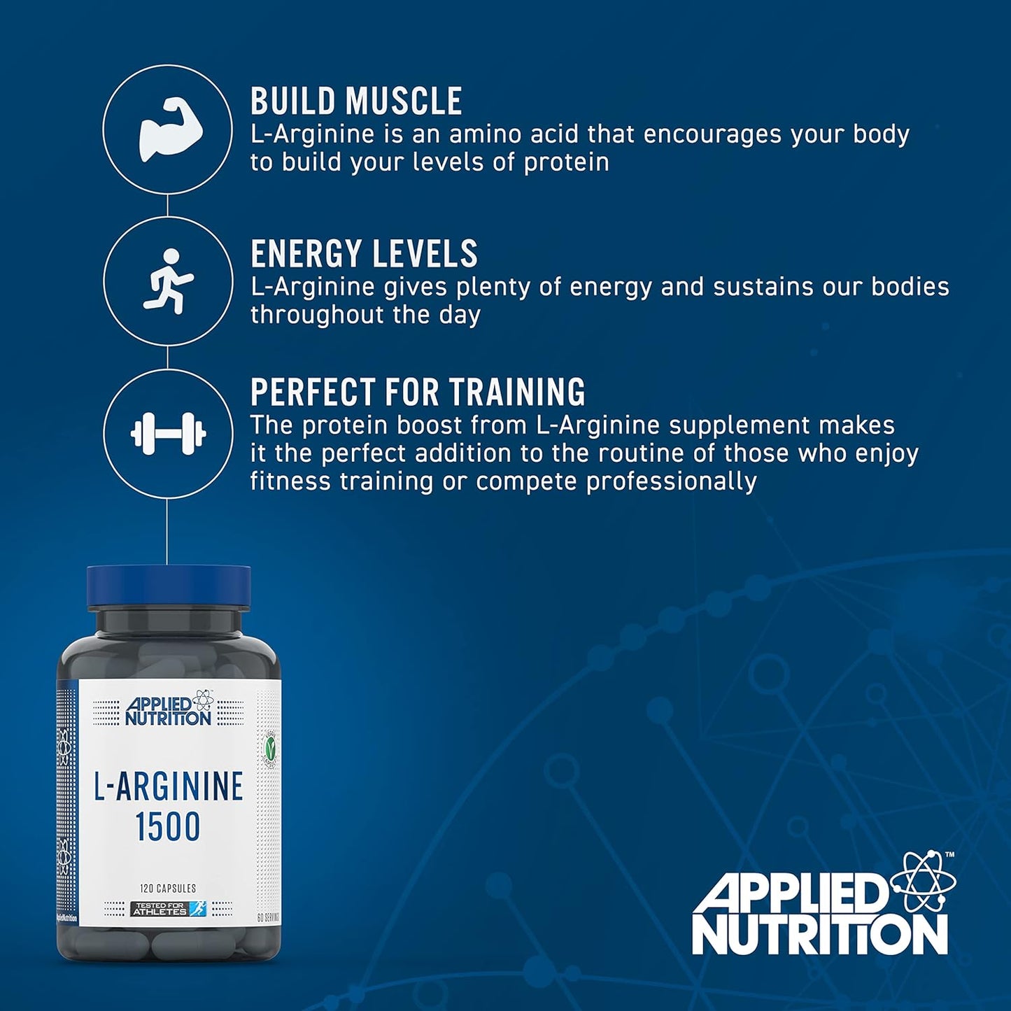 L-Arginine 1500 120 Caps