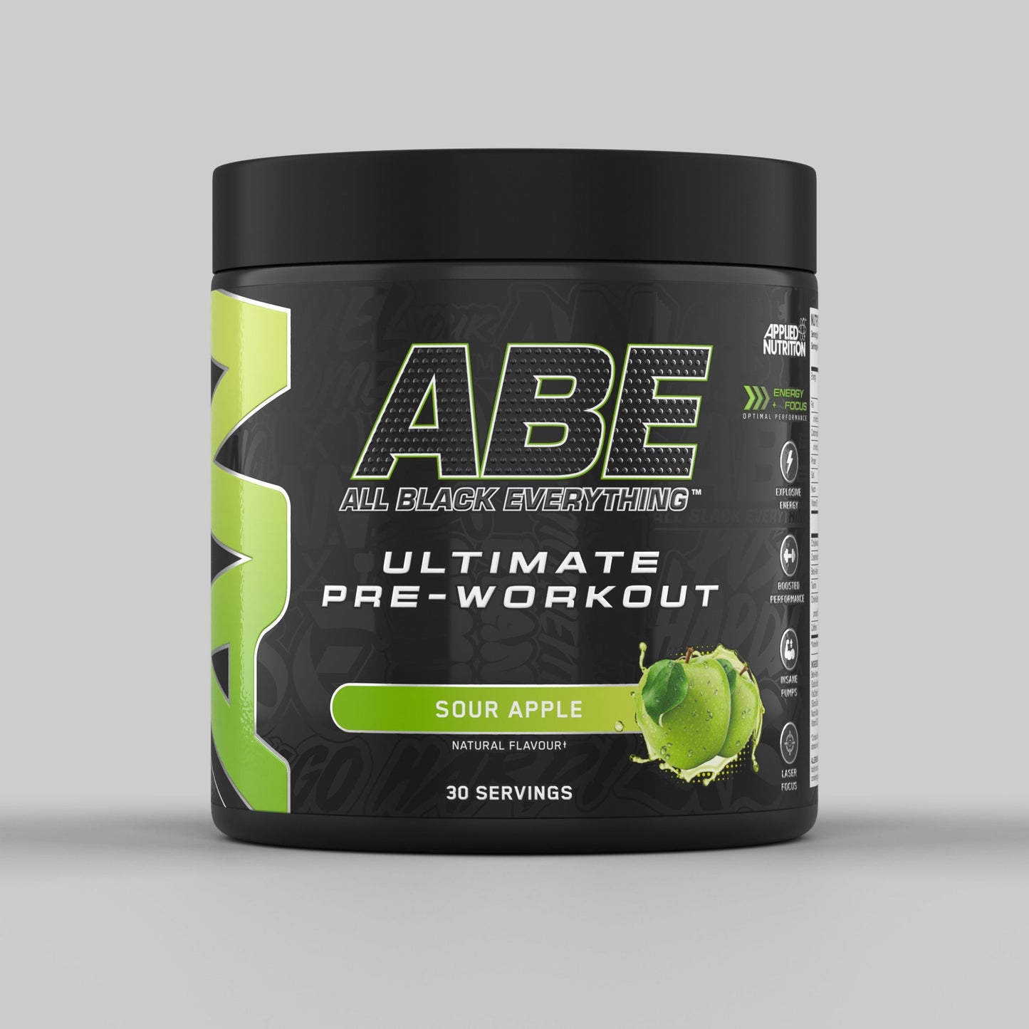 ABE All Black Everything - Extremely Potent Pre-Workout Powder 375 Gr.
