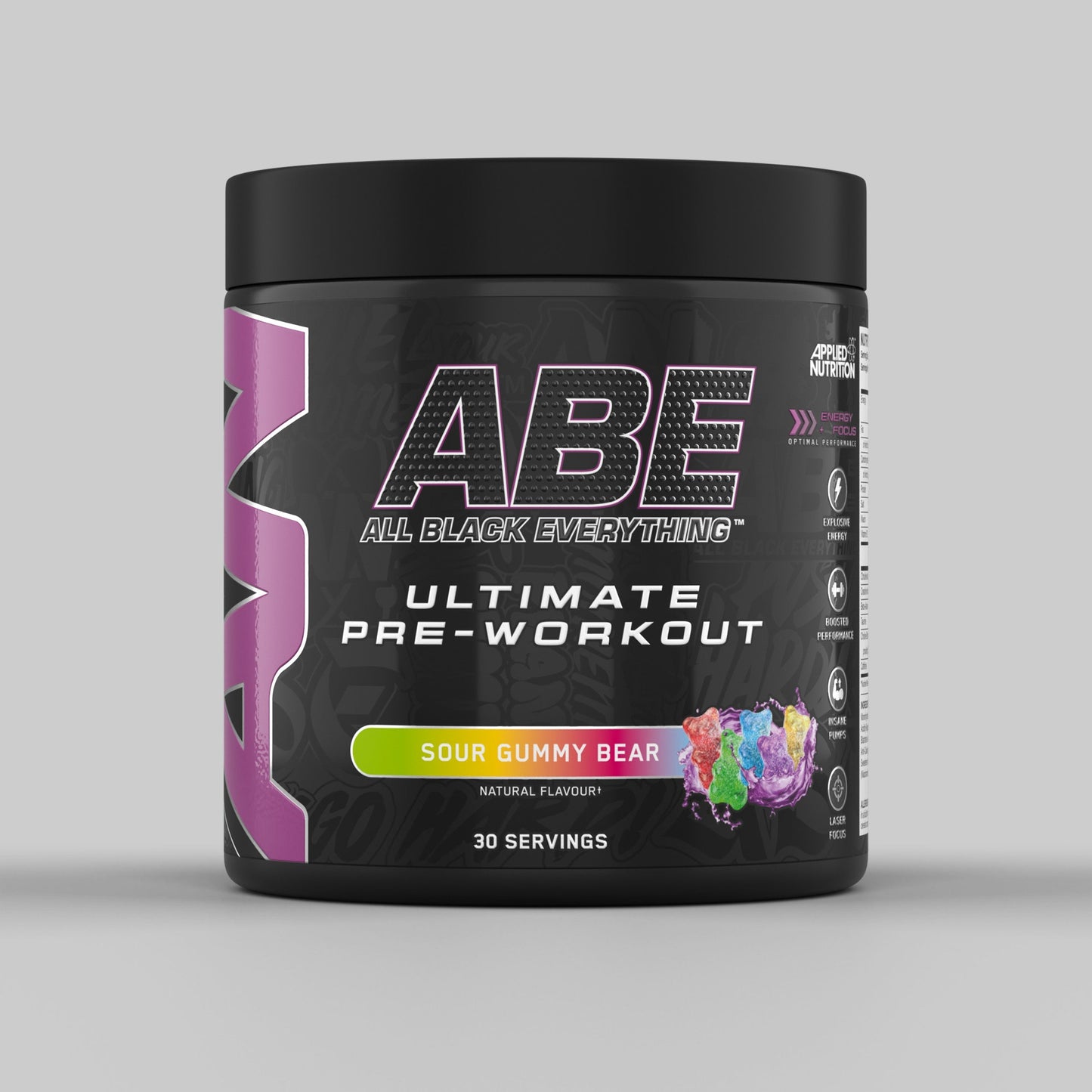 ABE All Black Everything - Extremely Potent Pre-Workout Powder 375 Gr.