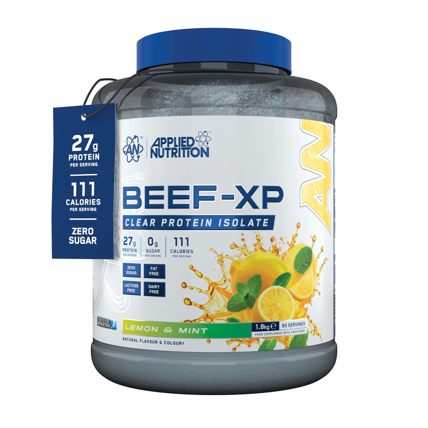 BEEF-XP Clear Beef Protein Isolate 1.8kg (60 Servings)