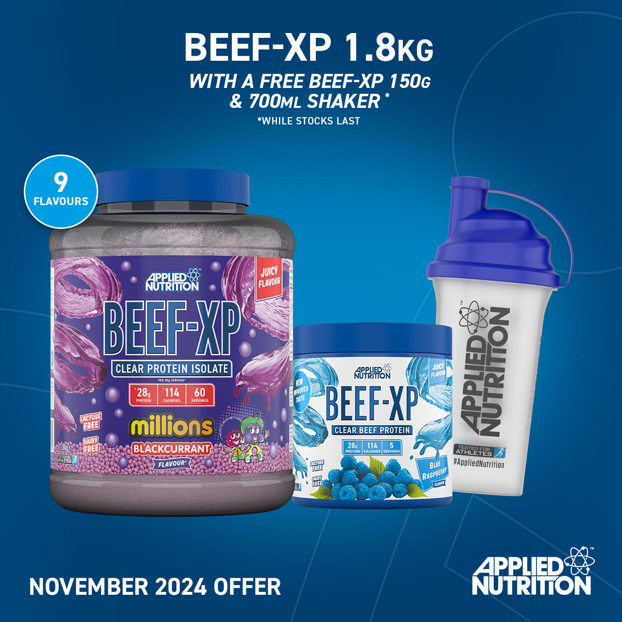 BEEF-XP Clear Beef Protein Isolate 1.8kg (60 Servings)