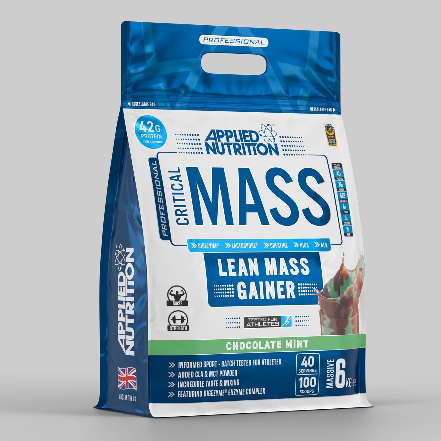 Critical Mass Professional 6kg - Lean Mass Gainer (40 Servings)