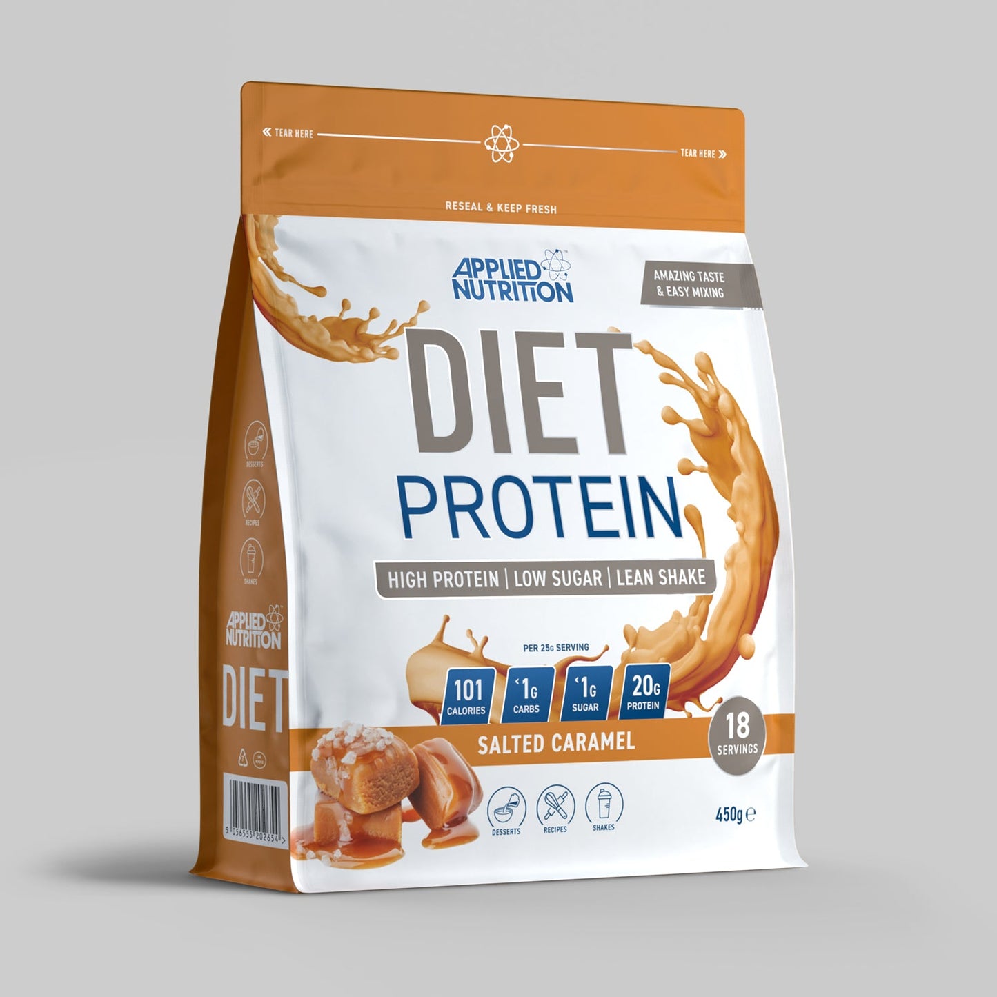 Diet Whey Protein 450g (18 Servings)