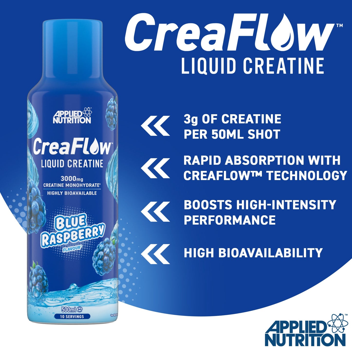 CreaFlow™ Pure Liquid Creatine 500 Ml