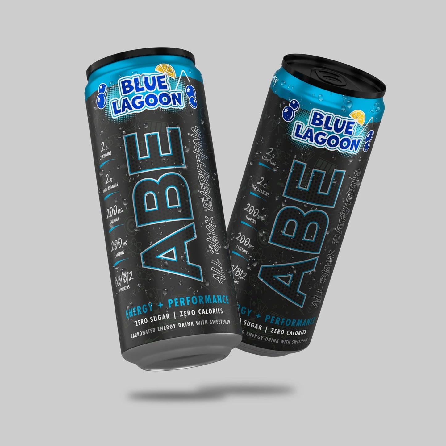 ABE - Energy & Performance Pre Workout Cans x12 - Sin azúcar.