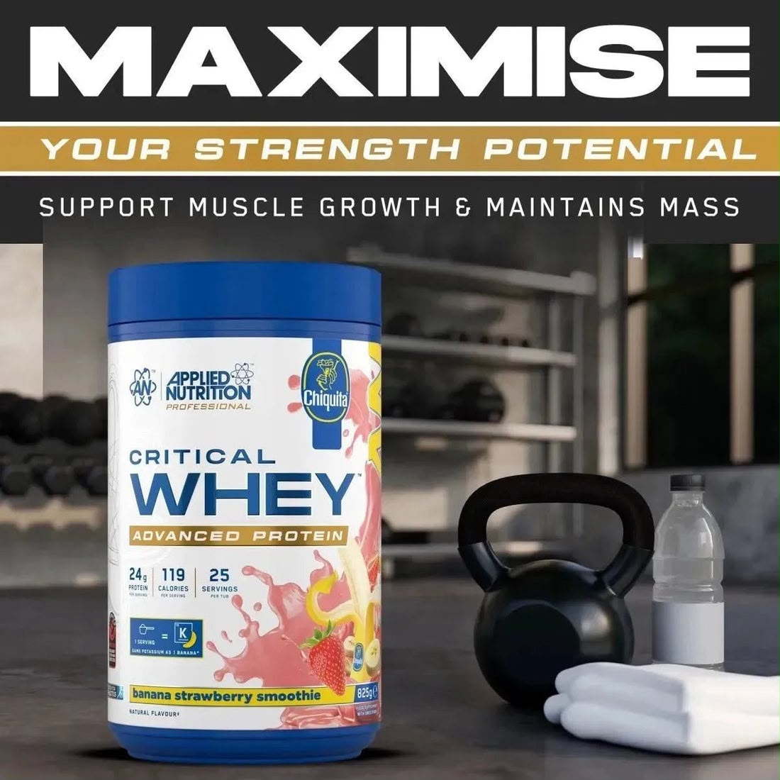 Critical Whey Protein 2kg (67 Servings)