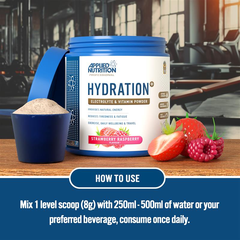 Hydration + Complete Electrolyte & Vitamin Powder 240 gr.