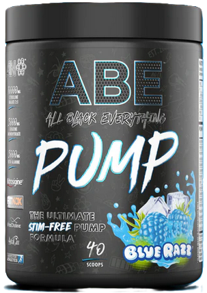 ABE Pump - Zero Stim Pre-Workout (500g) Pre- entreno sin estimulantes, con creatina y B12.