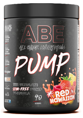 ABE Pump - Zero Stim Pre-Workout (500g) Pre- entreno sin estimulantes, con creatina y B12.
