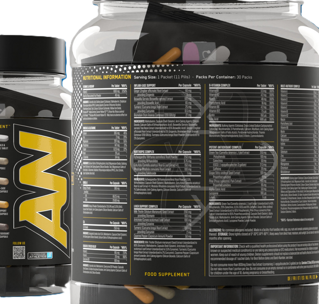 Black Stak – The Ultimate Health Pack | 30 Daily Packs