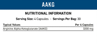 AAKG Arginine 120 Caps