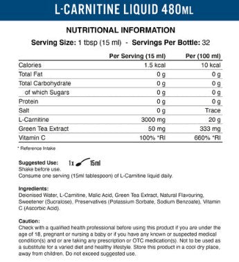 Liquid L Carnitine 3000