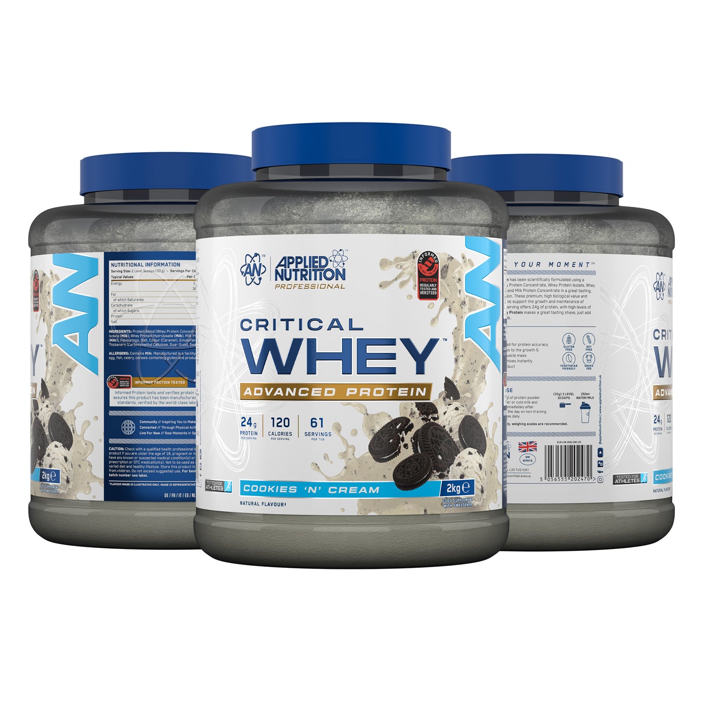 Critical Whey Protein 2kg (67 Servings)