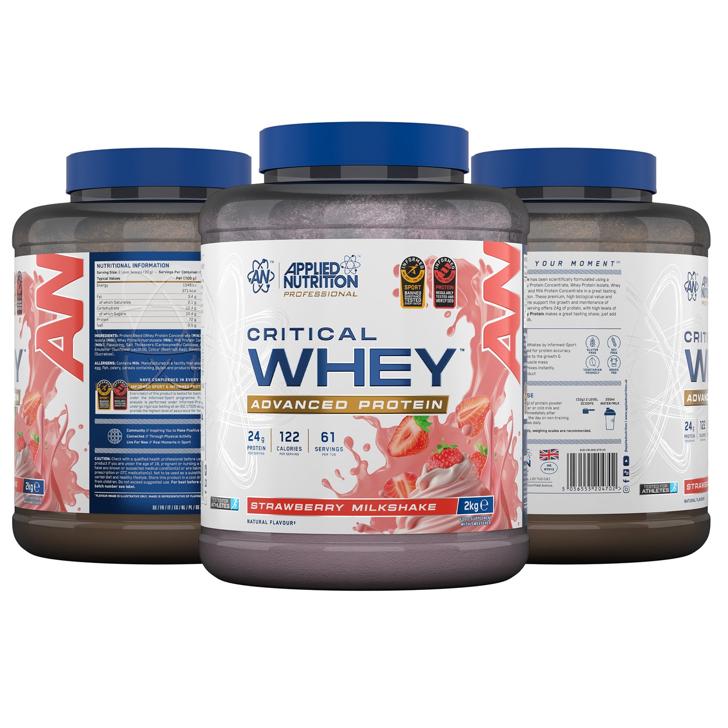 Critical Whey Protein 2kg (67 Servings)