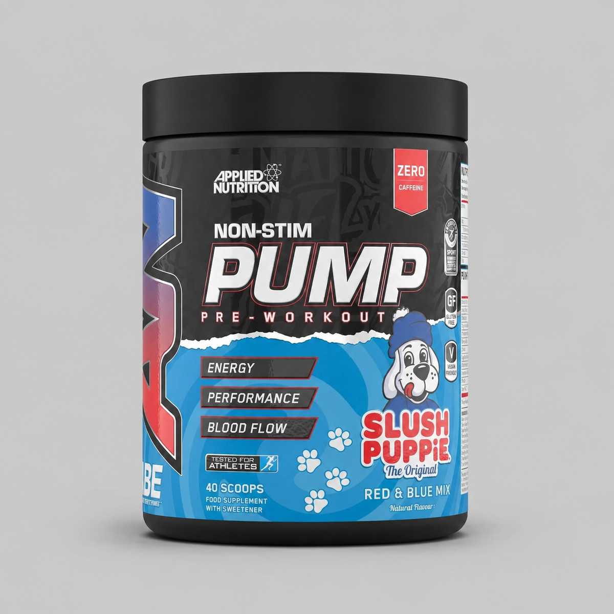 ABE Pump - Zero Stim Pre-Workout. Pre- entreno sin estimulantes, con creatina y B12.