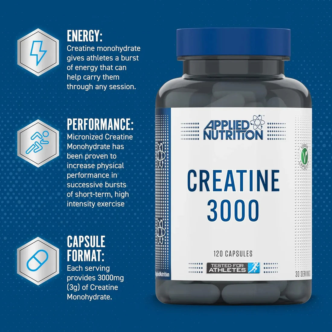 Creatine 3000 (120 Caps)