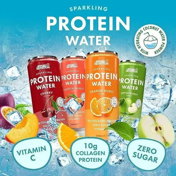 Agua con gas Proteica 330ml - x12