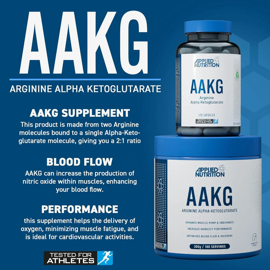 AAKG Arginine 120 Caps