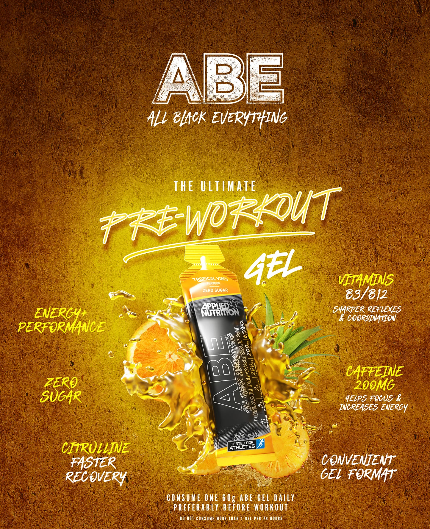 ABE (All Black Everything) Pre Workout Gel