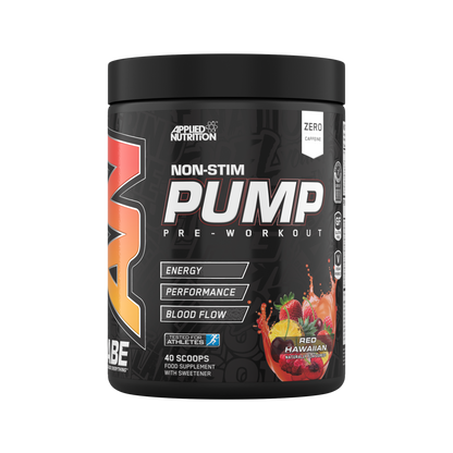 ABE Pump - Zero Stim Pre-Workout (500g) Pre- entreno sin estimulantes, con creatina y B12.