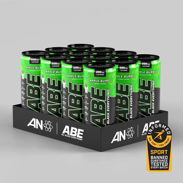 ABE - Energy & Performance Pre Workout Cans x12 - Sin azúcar.