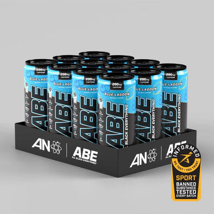 ABE - Energy & Performance Pre Workout Cans x12 - Sin azúcar.