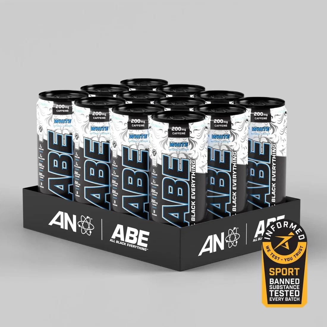 ABE - Energy & Performance Pre Workout Cans x12 - Sin azúcar.