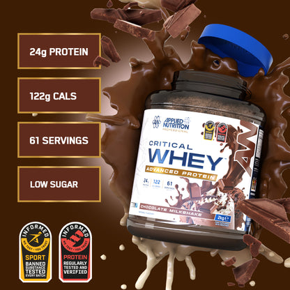 Critical Whey Protein 2kg (67 Servings)