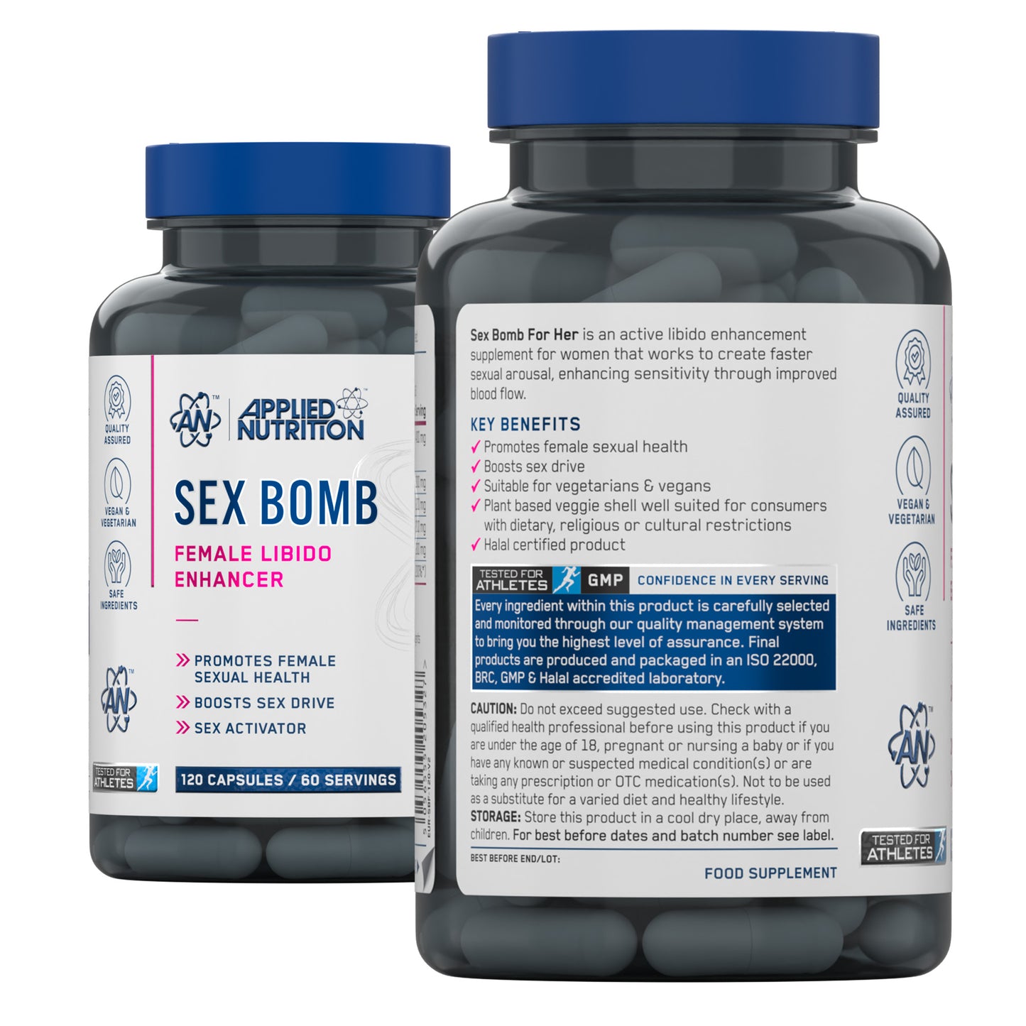 Sex Bomb Female Libido Enhancer 120 v caps