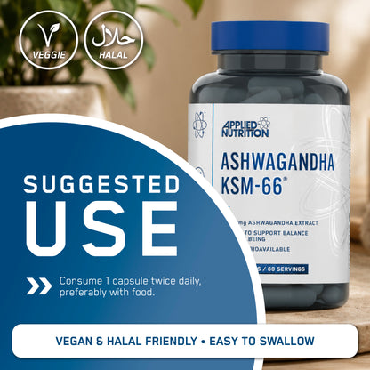 Ashwagandha KSM-66 (60 Caps)