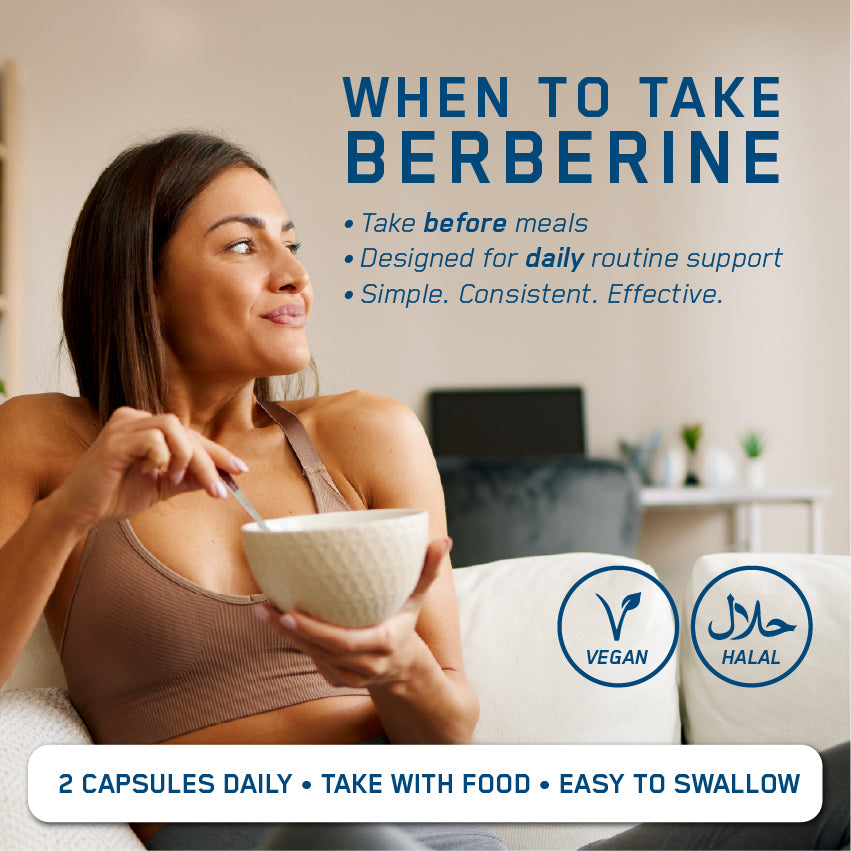 Berberine Capsules 1000mg (60 caps.)