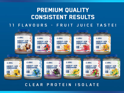 BEEF-XP Clear Beef Protein Isolate 1.8kg (60 Servings)
