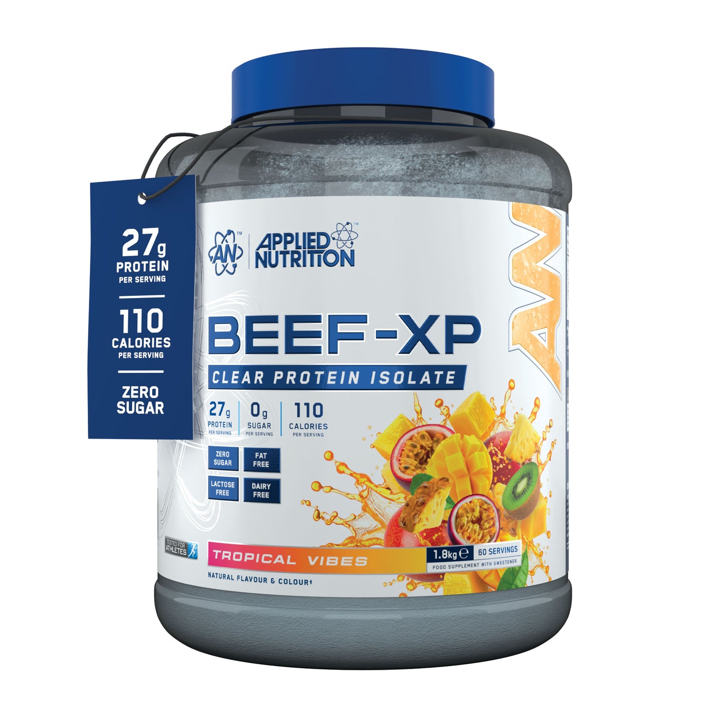 BEEF-XP Clear Beef Protein Isolate 1.8kg (60 Servings)