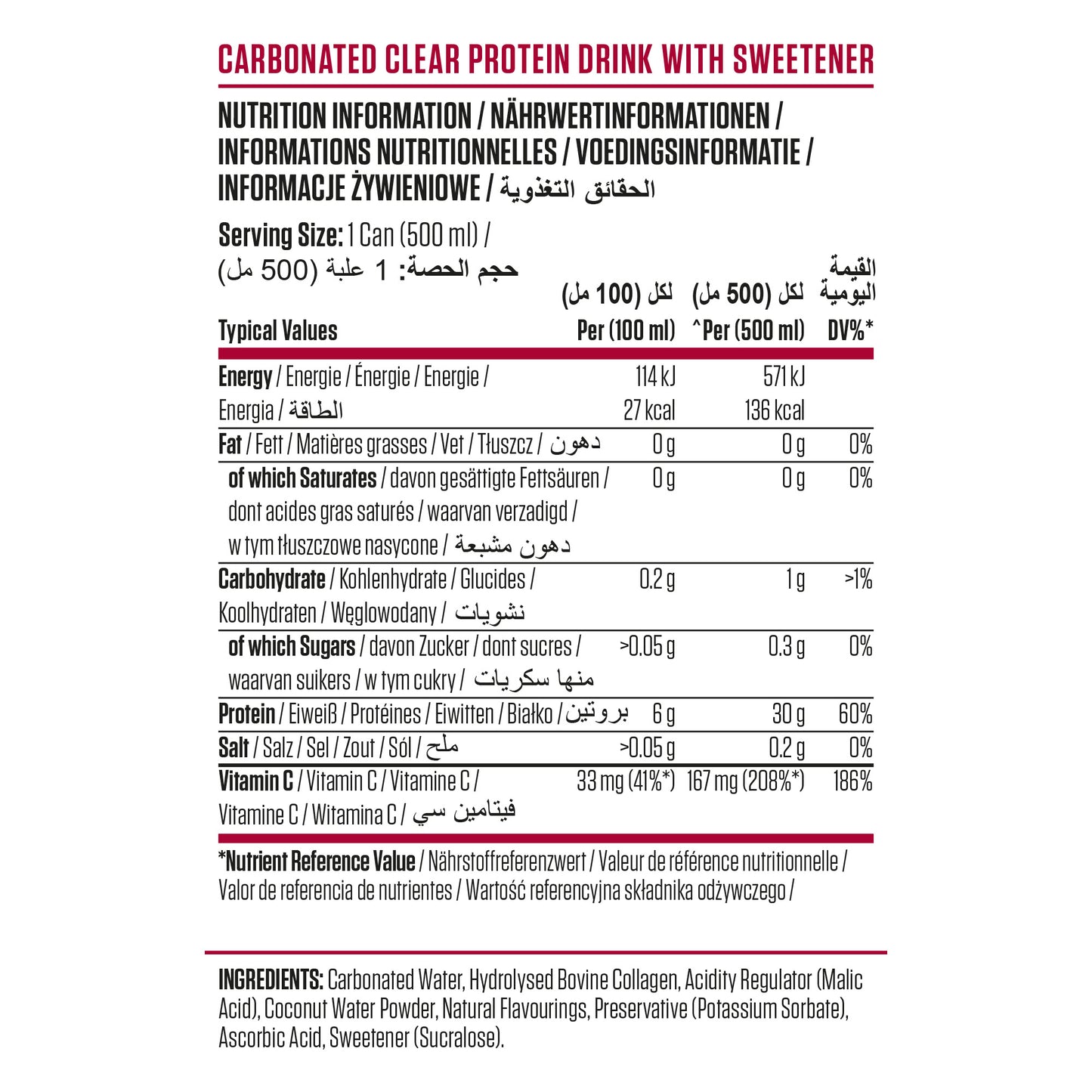 BEEF-XP Can 12x500ml