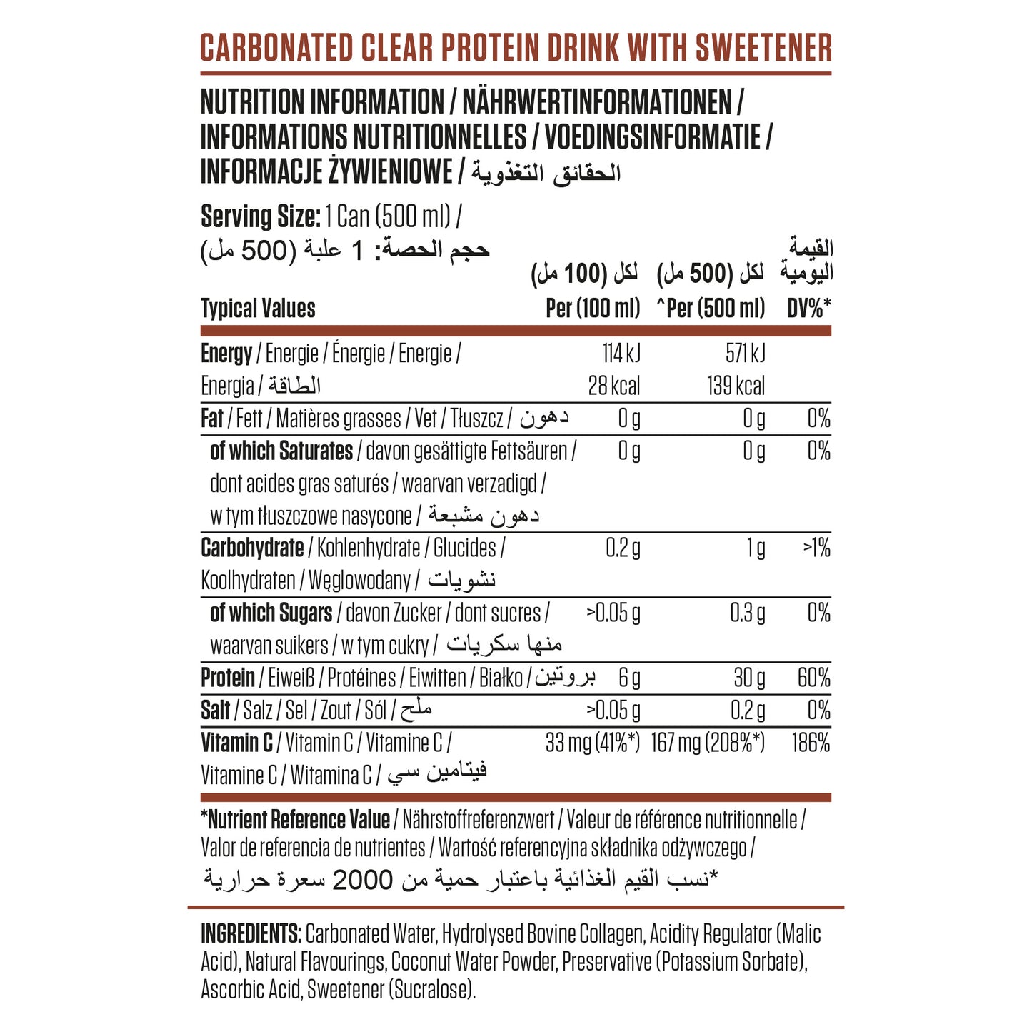 BEEF-XP Can 12x500ml