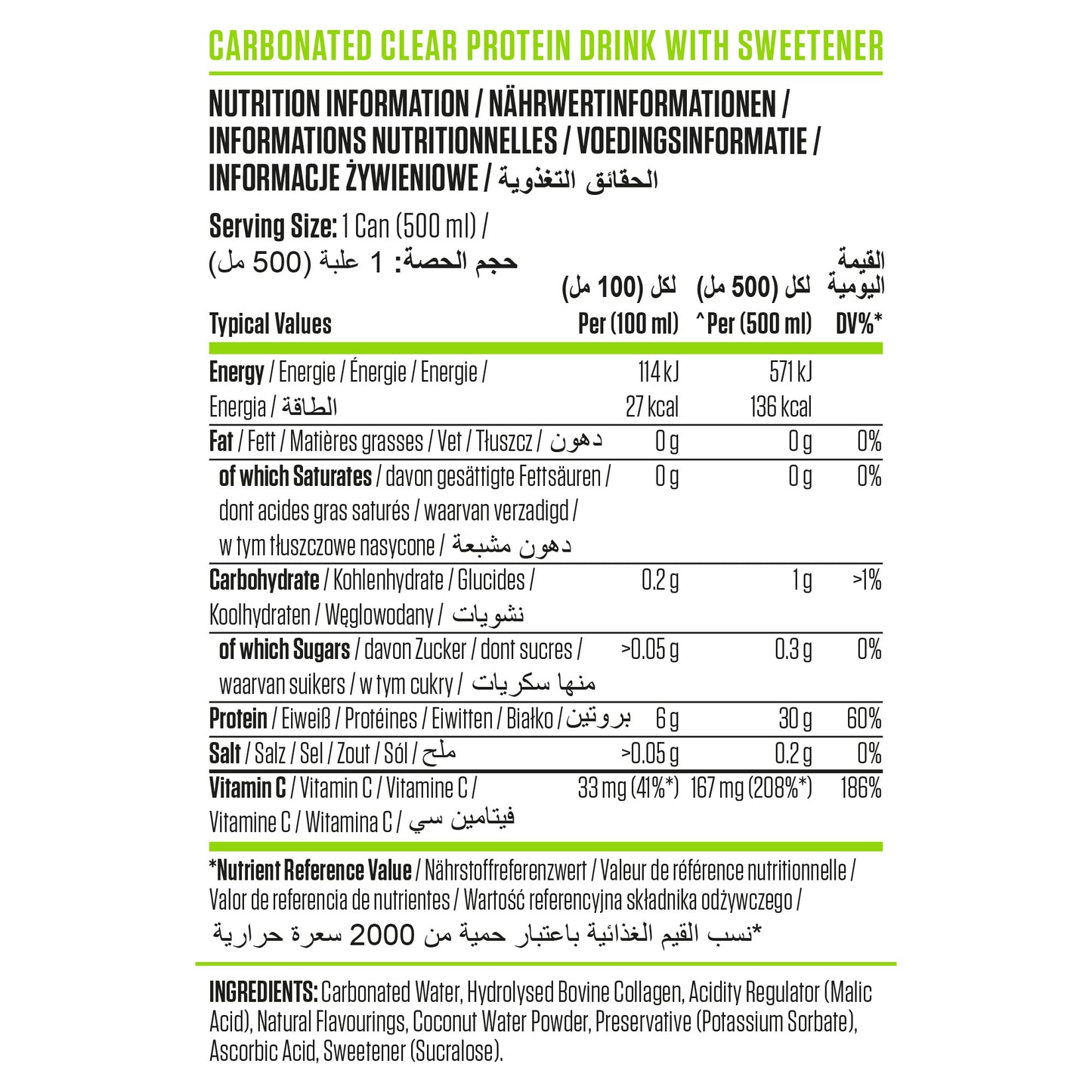 BEEF-XP Can 12x500ml