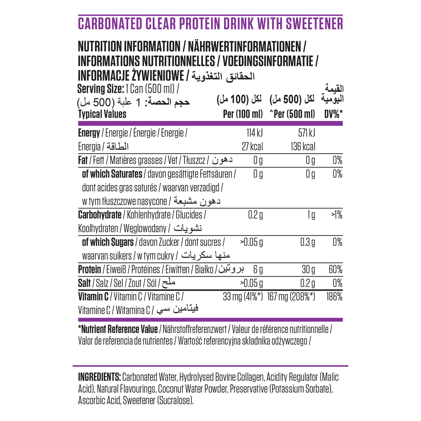 BEEF-XP Can 12x500ml