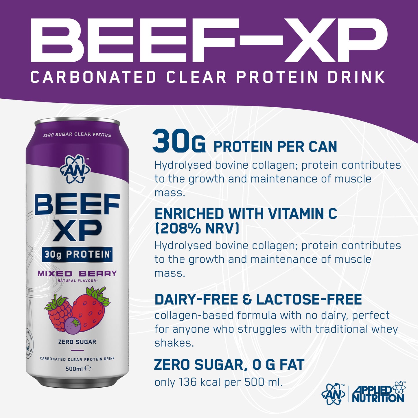 BEEF-XP Can 12x500ml