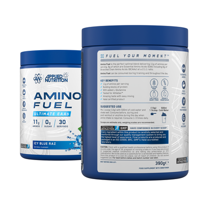 Amino Fuel EAA 390 gr - Ácidos Aminados Esenciales para Rendimiento