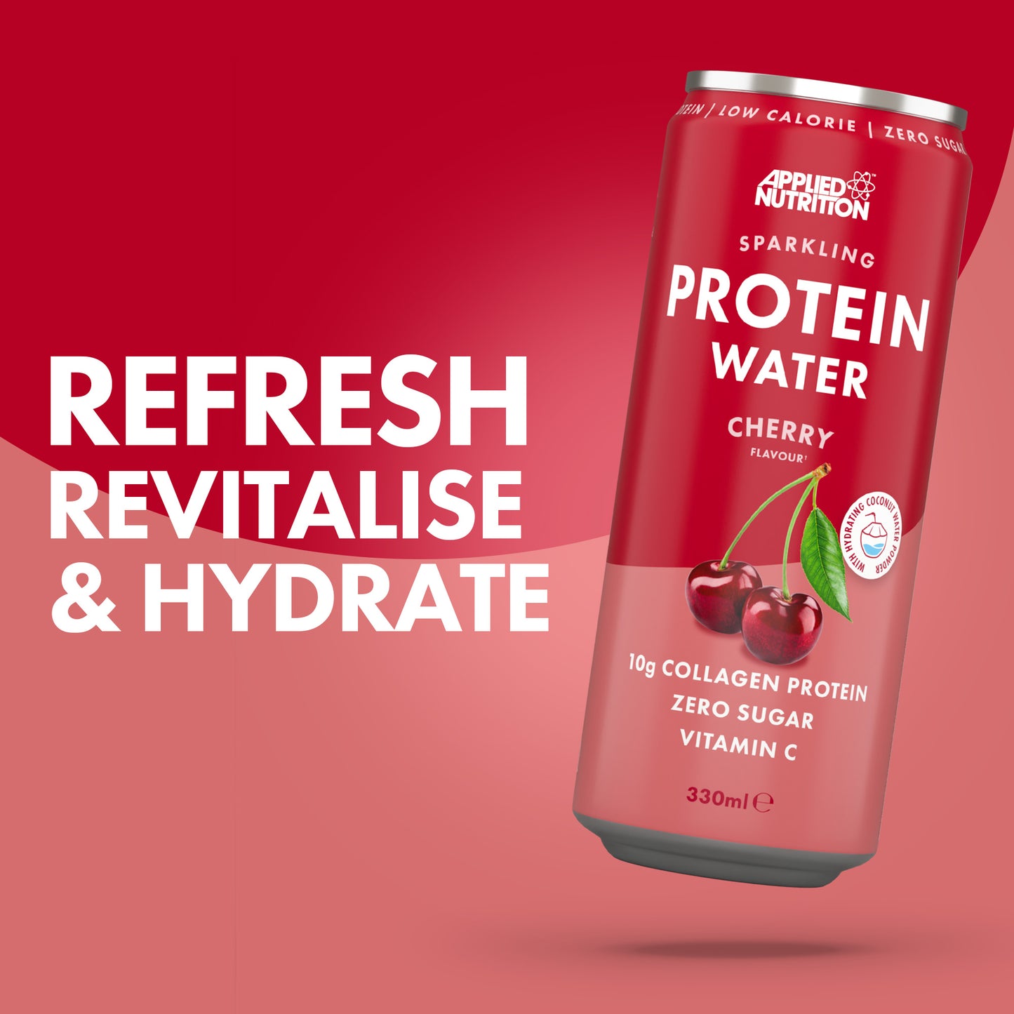 Agua con gas Proteica 330ml - x12