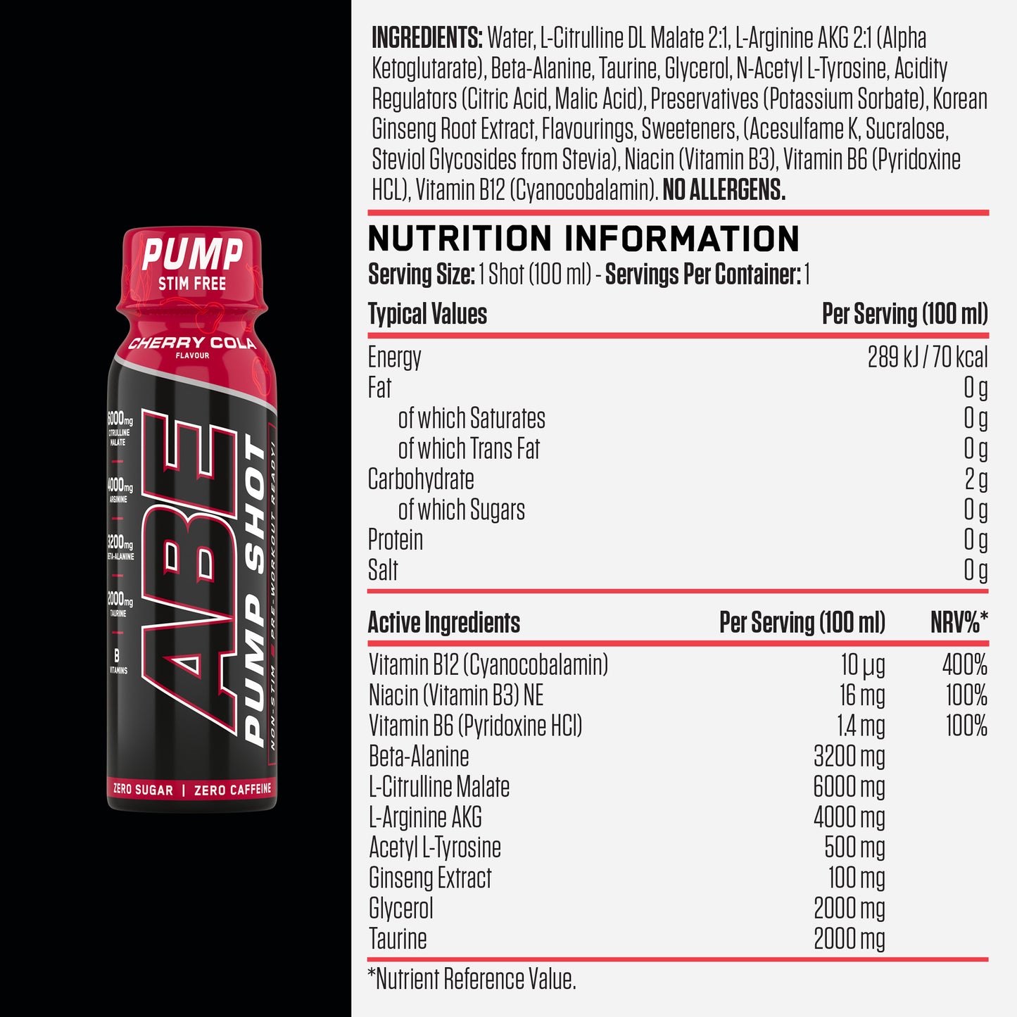 Abe Pump Shot 100ml