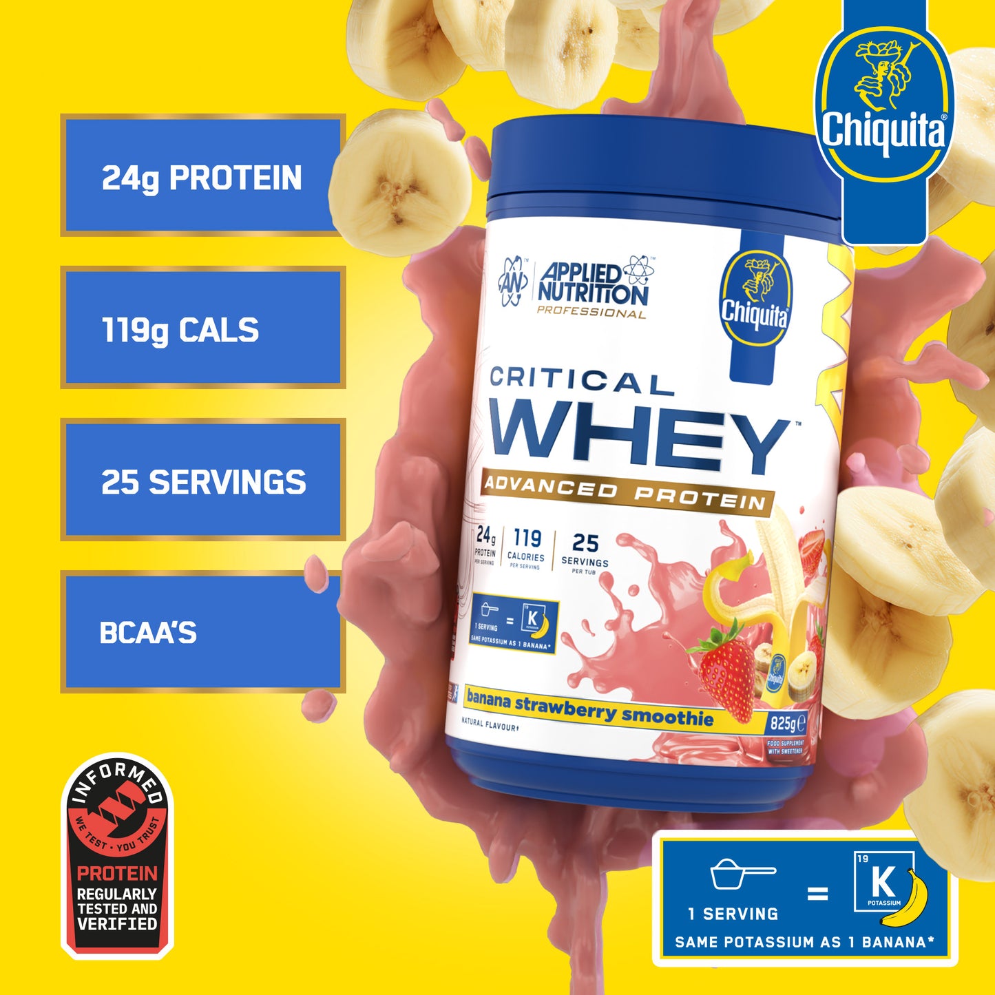 Critical Whey Protein 825gr