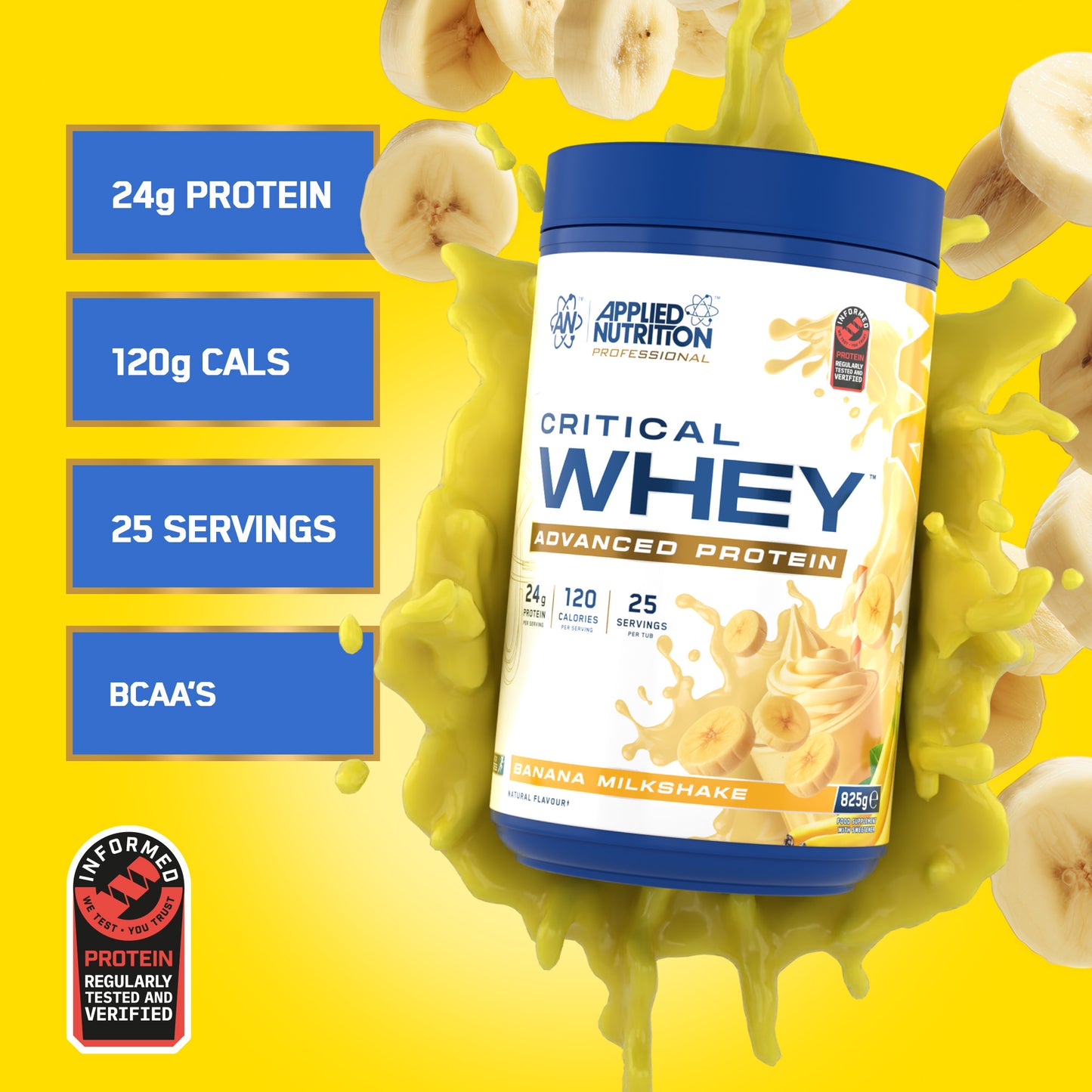 Critical Whey Protein 825gr