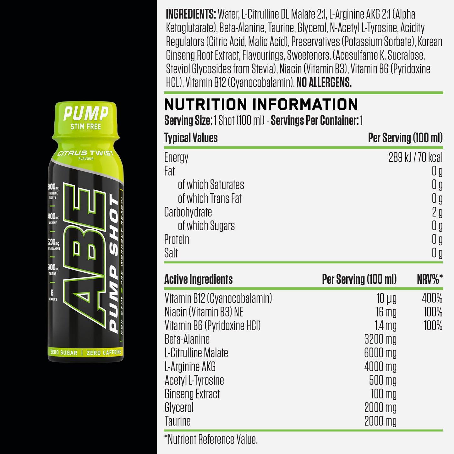Abe Pump Shot 100ml