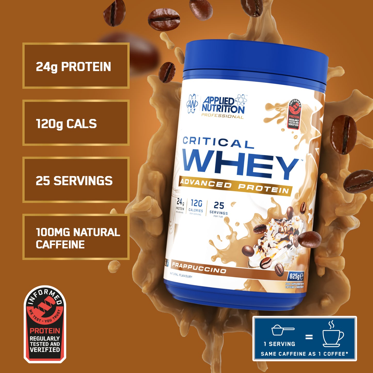 Critical Whey Protein 825gr