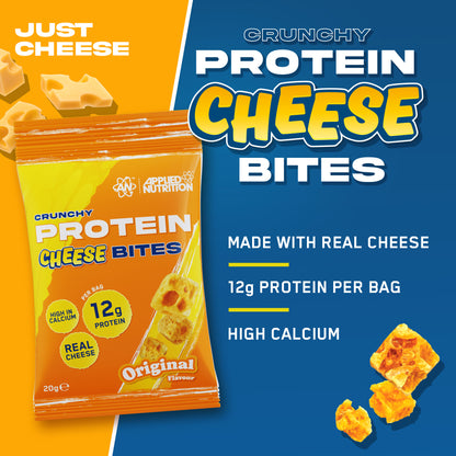 Protein Crunchy Cheese Bites 10 x 20gr