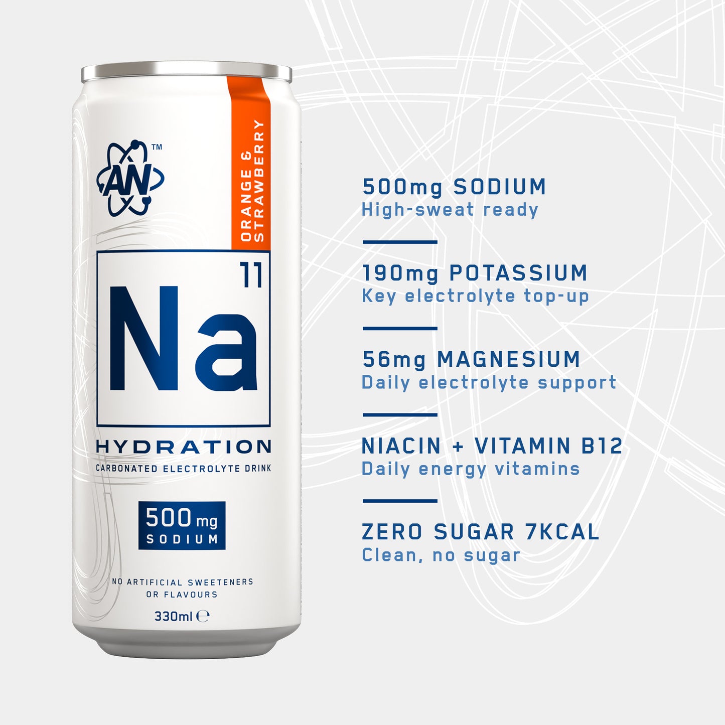 Na11 Hydration 12 x 330ml.