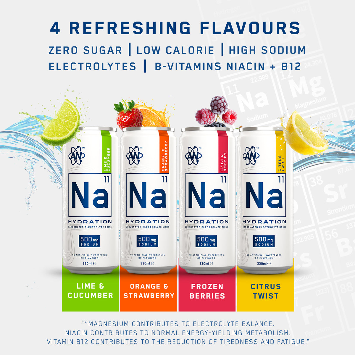 Na11 Hydration 12 x 330ml.