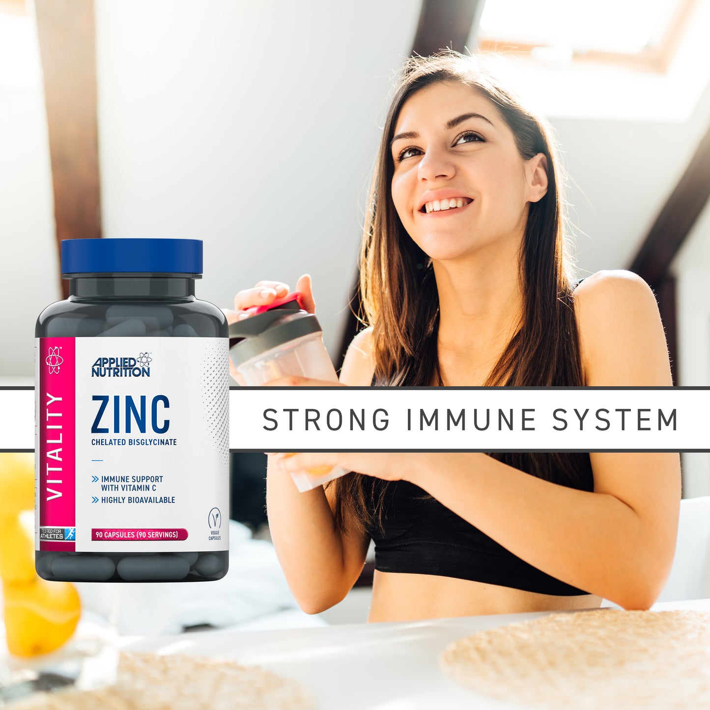 Zinc 90 Veggie Caps
